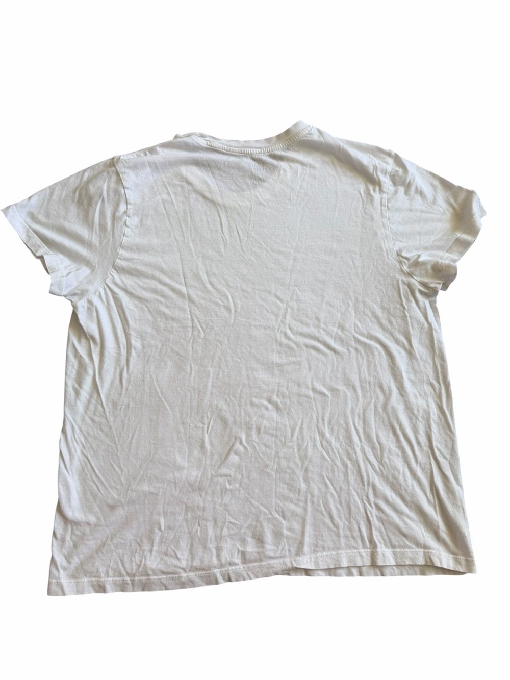 GAP White Logo-Print Crewneck Tee - Picture 2 of 5